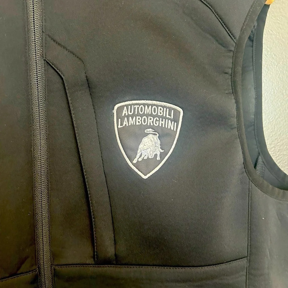 Men’s L  vintage Lamborghini Automobili vest in amazing shape - Picture 4 of 10